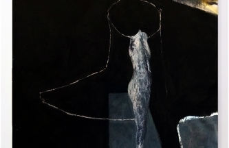 Maniquí de mujer,Óleo sobre lienzo,130x100cm2017